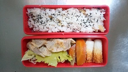 2段弁当 中学女子のお弁当日記